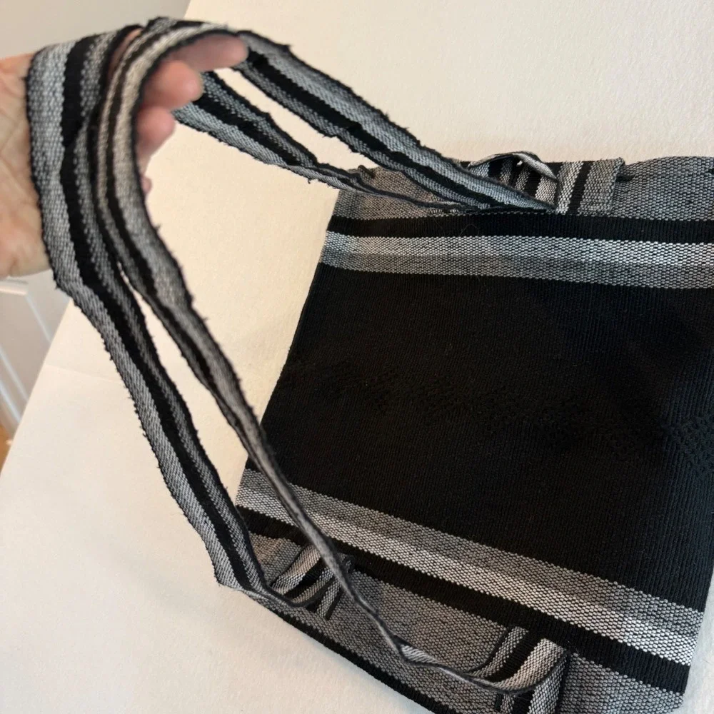 NFL Raiders Baja Woven Backpack Unisex Large Black Grey